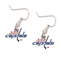 WinCraft Washington Capitals Logo Dangle Earrings