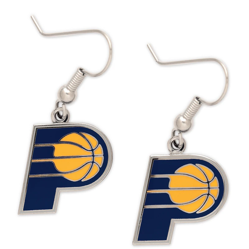 WinCraft Indiana Pacers Logo Dangle Earrings