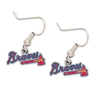 WinCraft Atlanta Braves Logo Dangle Earrings