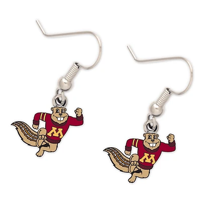 WinCraft Minnesota Golden Gophers Logo Dangle Earrings