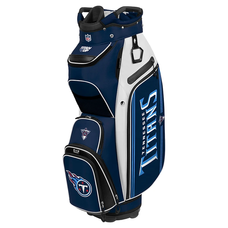 WinCraft Tennessee Titans The Bucket III Cooler Cart Golf Bag