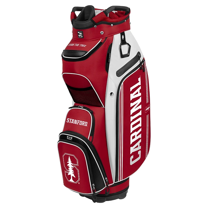 WinCraft Stanford Cardinal The Bucket III Cooler Cart Golf Bag