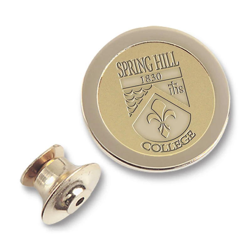 Gold Spring Hill Badgers Logo Lapel Pin