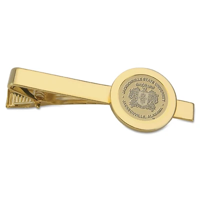 Gold Jacksonville State Gamecocks Logo Tie Bar