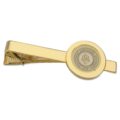 Gold Northern Kentucky University Norse Logo Tie Bar