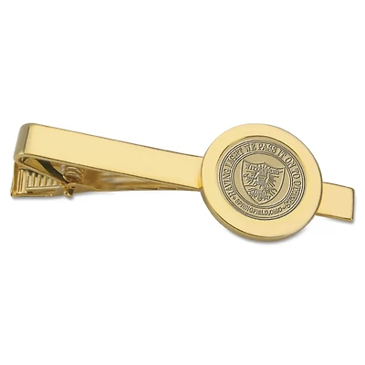 Gold Wittenberg University Tigers Logo Tie Bar