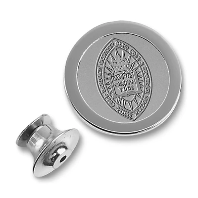 Silver Bard College Raptors Lapel Pin