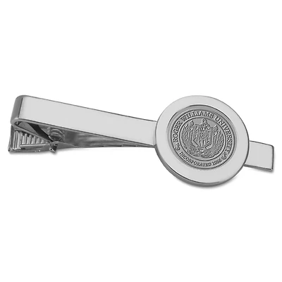 Silver Roger Williams University Logo Tie Bar