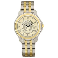 Men's Gold/Silver Columbia Renegades Two-Tone Medallion Wristwatch
