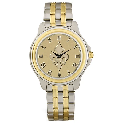 Men's Gold/Silver Marymount Saints Two-Tone Medallion Wristwatch