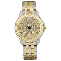 Men's Gold/Silver Northwest Missouri State Bearcats Two-Tone Medallion Wristwatch