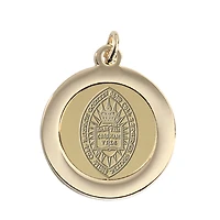 Gold Bard College Raptors Team Pendant