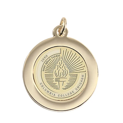 Gold Columbia Renegades Team Pendant