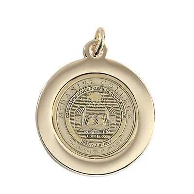 Gold McDaniel Green Terror Team Pendant