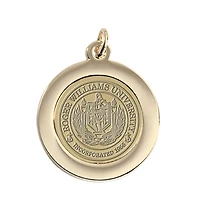 Gold Roger Williams University Team Pendant