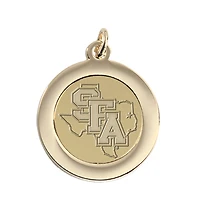 Gold Stephen F Austin Lumberjacks Team Pendant