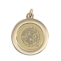 Gold Akron Zips Team Pendant