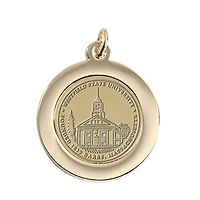Gold Westfield State Owls Team Pendant