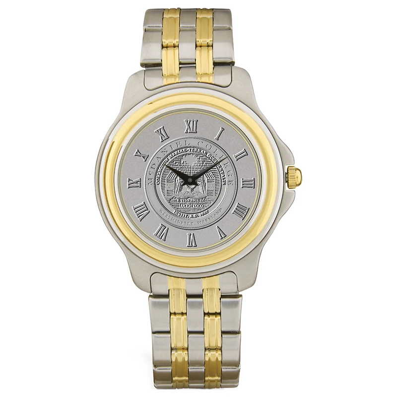 Men's Silver/Gold McDaniel Green Terror Two-Tone Wristwatch