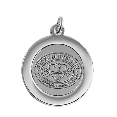 Silver Rider Broncs Team Pendant