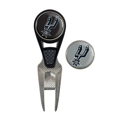 WinCraft San Antonio Spurs CVX Repair Tool and Ball Marker Set