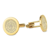 Gold Augustana Vikings Cufflinks