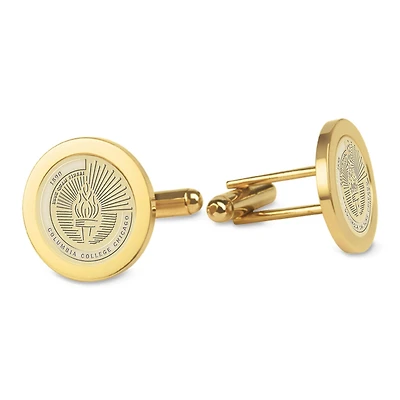 Gold Columbia Renegades Cufflinks