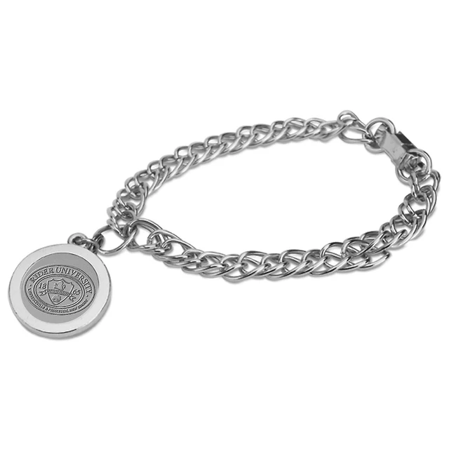 Silver Rider Broncs Team Charm Bracelet