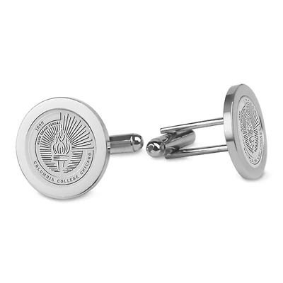 Silver Columbia Renegades Cufflinks