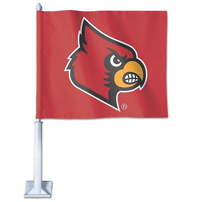 WinCraft Louisville Cardinals Double-Sided Team Car Flag