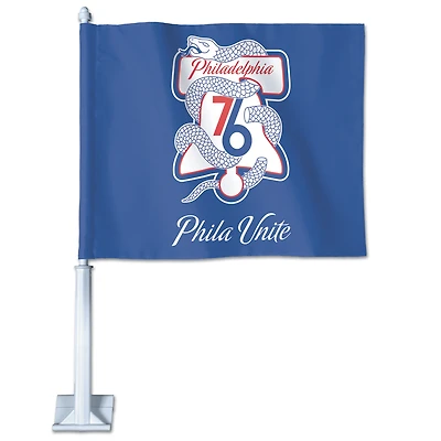 WinCraft Philadelphia 76ers Double-Sided Team Car Flag