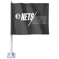WinCraft Brooklyn Nets Double-Sided Team Car Flag