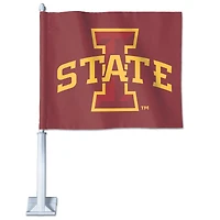 WinCraft Iowa State Cyclones Double-Sided Wordmark Team Car Flag