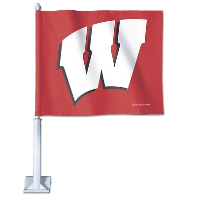 WinCraft Wisconsin Badgers Double-Sided Team Car Flag