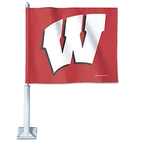 WinCraft Wisconsin Badgers Double-Sided Team Car Flag