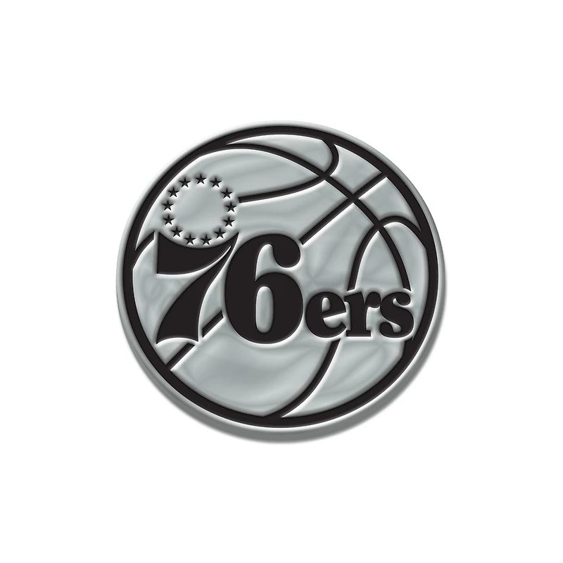 WinCraft Philadelphia 76ers Chrome Auto Emblem