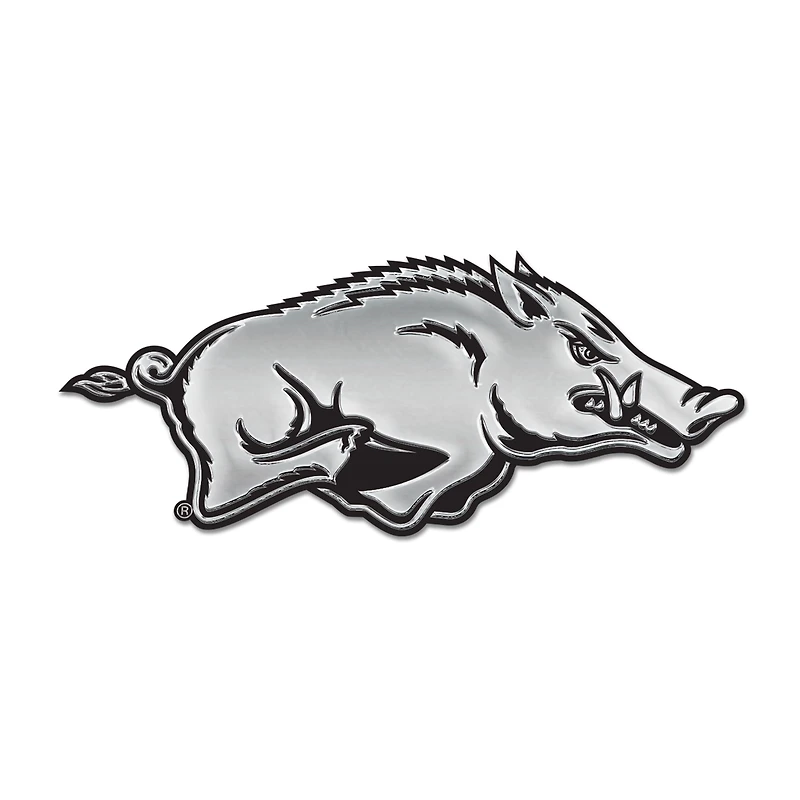 WinCraft Arkansas Razorbacks Chrome Auto Emblem