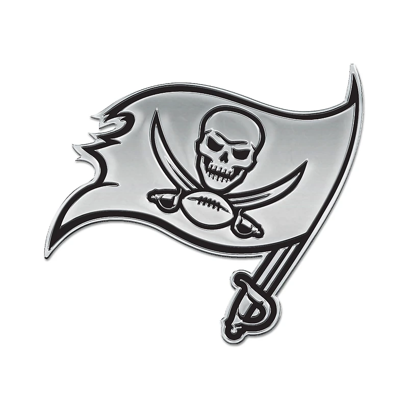 WinCraft Tampa Bay Buccaneers Chrome Auto Emblem