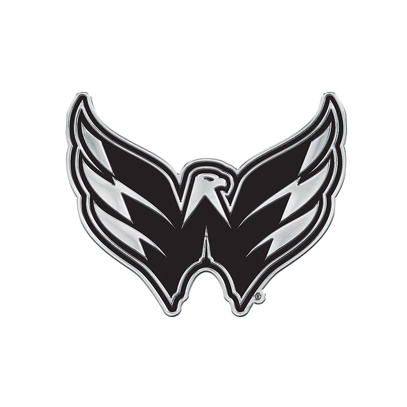 WinCraft Washington Capitals Chrome Auto Emblem