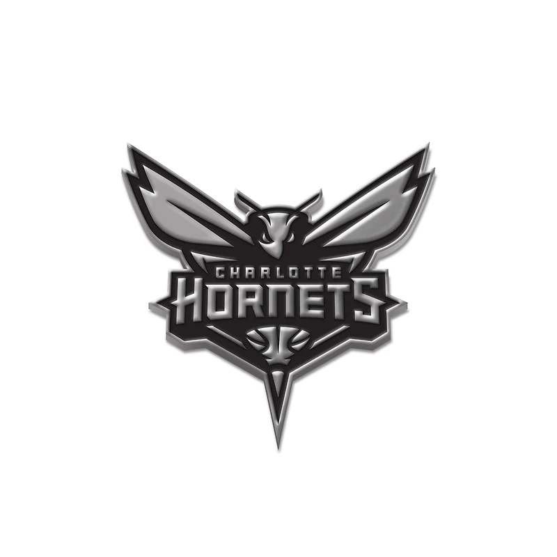 WinCraft Charlotte Hornets Chrome Auto Emblem