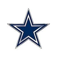 WinCraft Dallas Cowboys Team Chrome Car Emblem