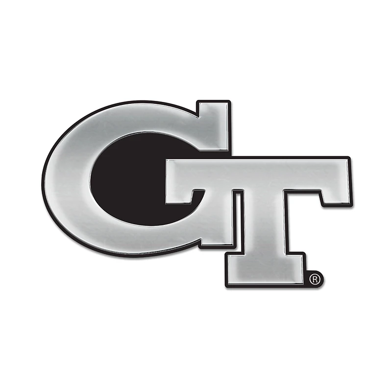 WinCraft Georgia Tech Yellow Jackets Team Chrome Car Emblem
