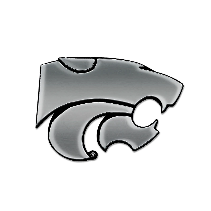WinCraft Kansas State Wildcats Team Chrome Car Emblem