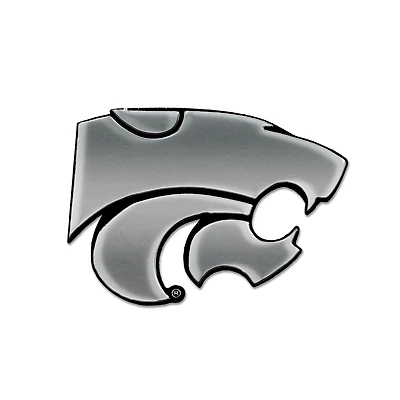 WinCraft Kansas State Wildcats Team Chrome Car Emblem