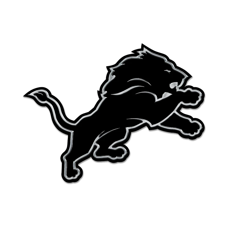 WinCraft Detroit Lions Chrome Auto Emblem