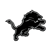 WinCraft Detroit Lions Chrome Auto Emblem