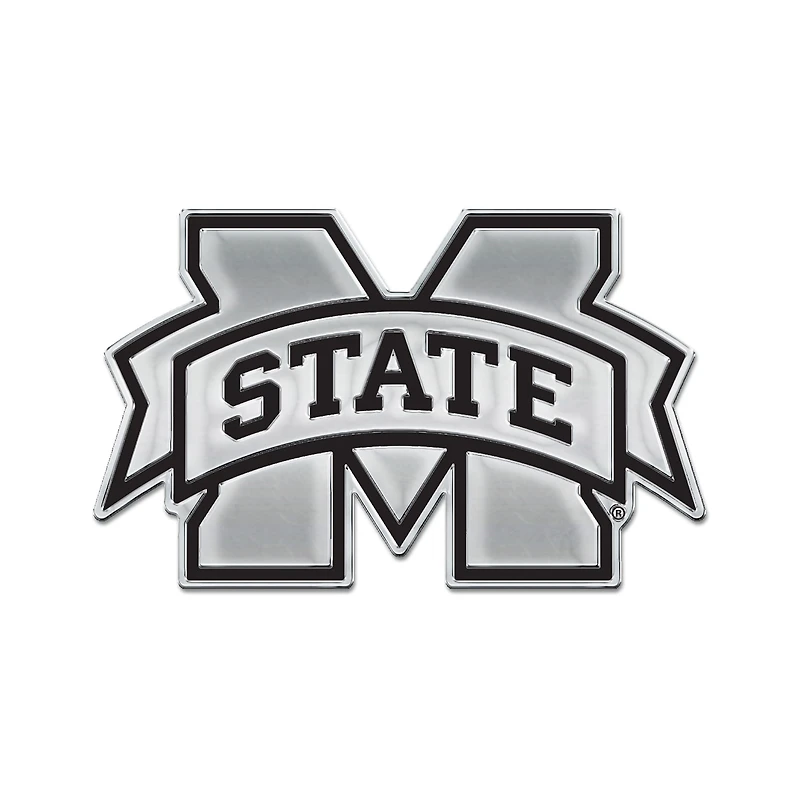 WinCraft Mississippi State Bulldogs Team Chrome Car Emblem
