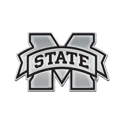 WinCraft Mississippi State Bulldogs Team Chrome Car Emblem