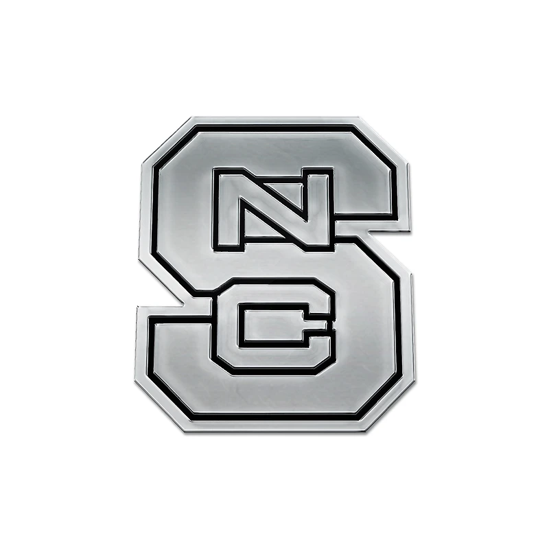 WinCraft NC State Wolfpack Team Chrome Car Emblem