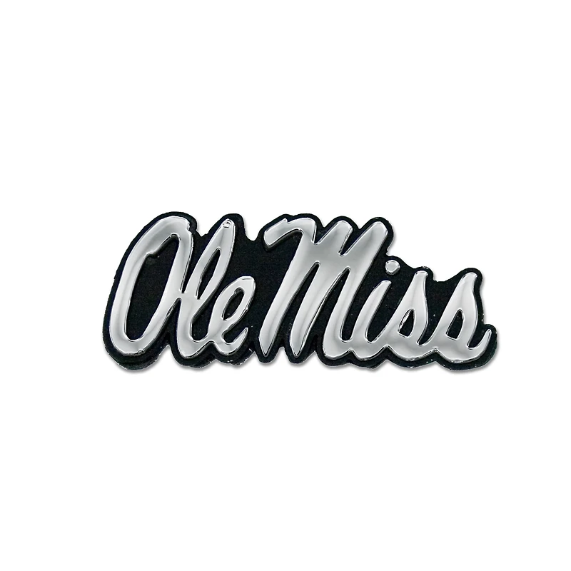 WinCraft Ole Miss Rebels Chrome Auto Emblem